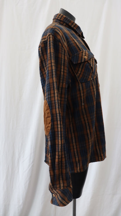 JUST ANOTHER FISHERMAN Button Up Mens L