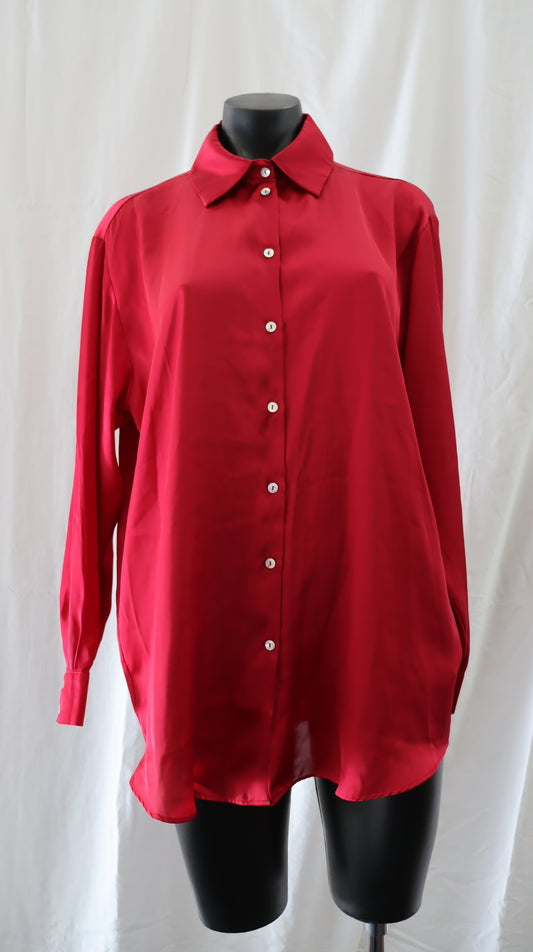 ZARA Button Up L