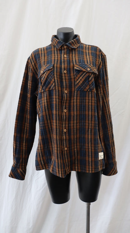 JUST ANOTHER FISHERMAN Button Up Mens L