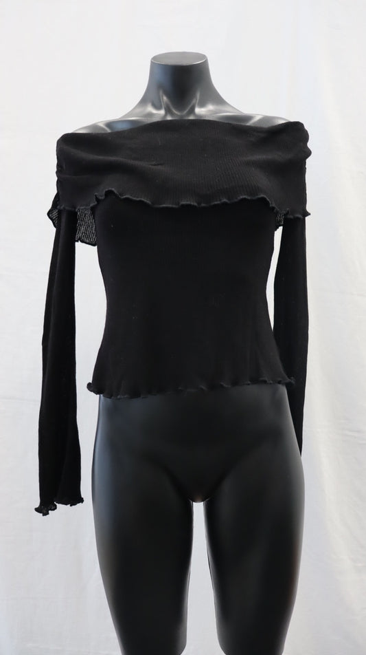 BAYSE Sheer Blouse S